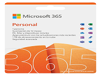 Microsoft 365 Personal Annual subscription - Windows - Spanish / English